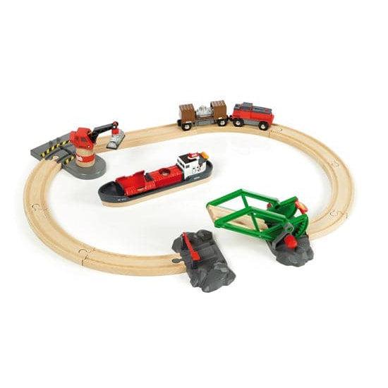 BRIO-Brio Cargo Harbor Set-33061-Legacy Toys