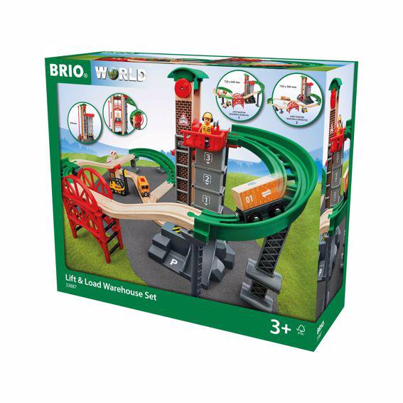 BRIO-Brio Lift & Load Warehouse Set-33887-Legacy Toys