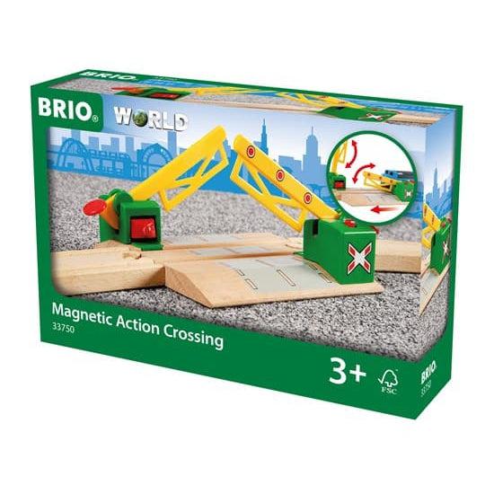 BRIO-Brio Magnetic Action Crossing for Railway-33750-Legacy Toys