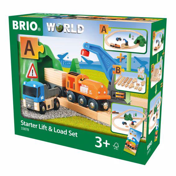 BRIO-Brio Starter Lift & Load Set-33878-Legacy Toys