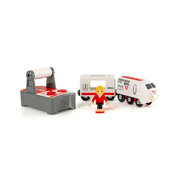 BRIO-Remote Control Travel Train-63351000-Legacy Toys