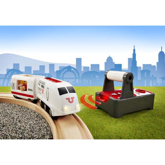 BRIO-Remote Control Travel Train-63351000-Legacy Toys