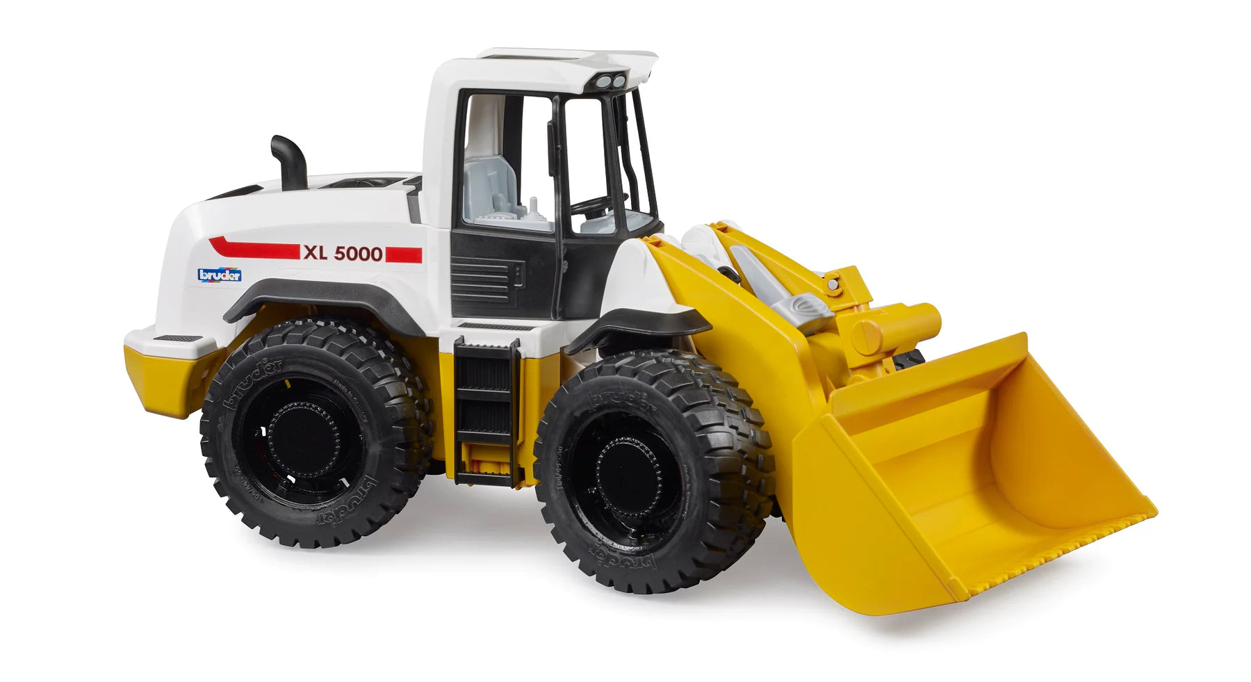 Bruder-Bruder Wheel Loader yellow/white-03412-Legacy Toys