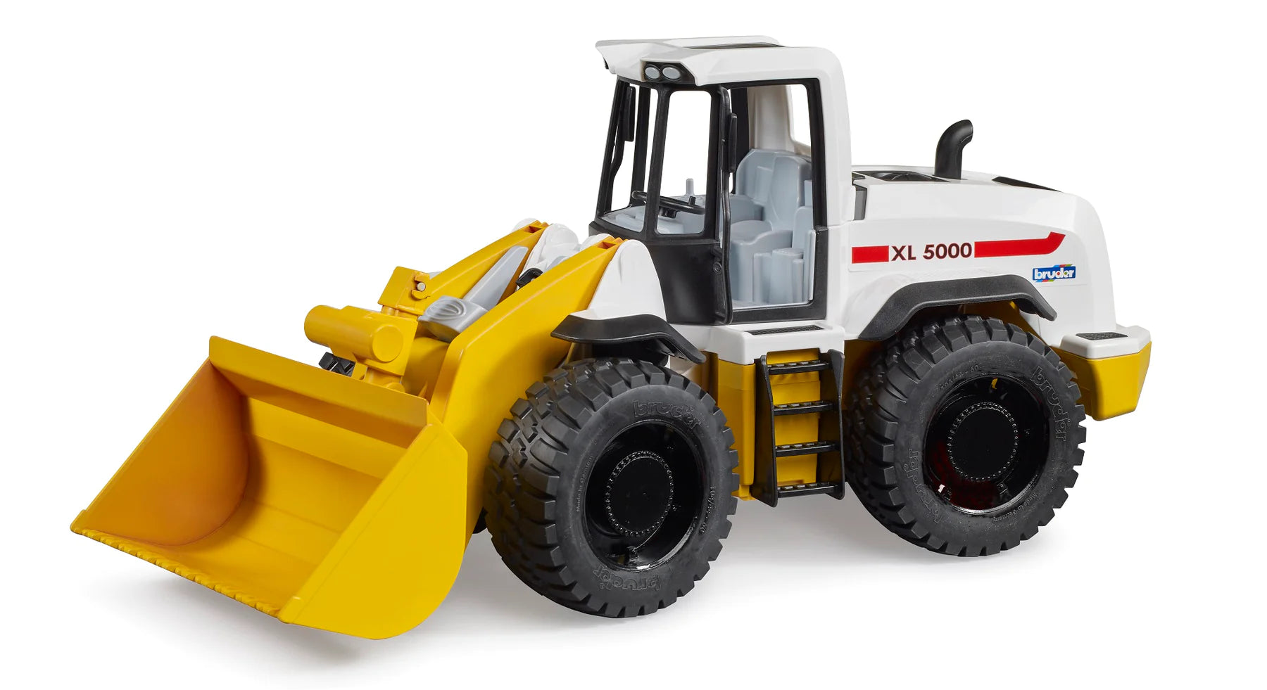 Bruder-Bruder Wheel Loader yellow/white-03412-Legacy Toys