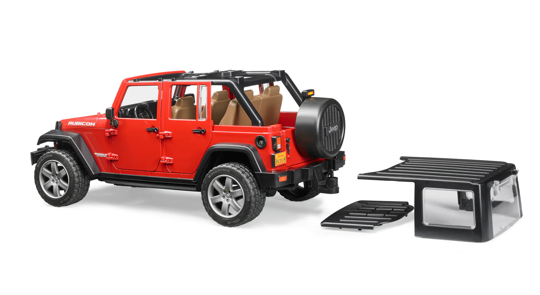 Bruder-Jeep Wrangler Unlimited Rubicon-02525-Legacy Toys