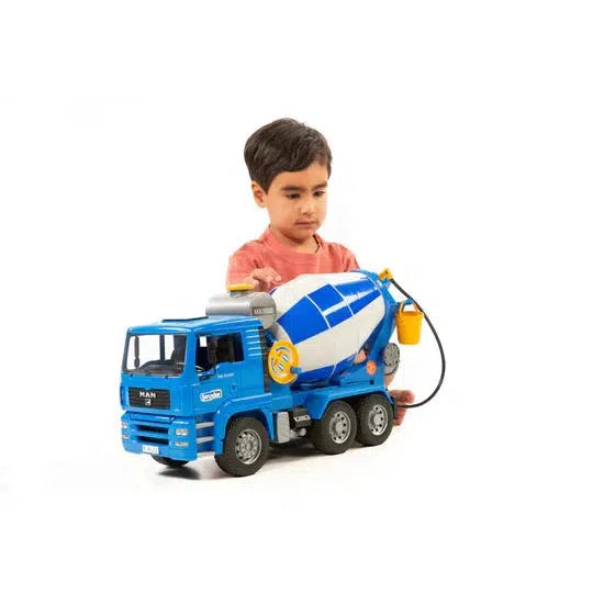 Bruder-MAN Cement Mixer-02728-Legacy Toys