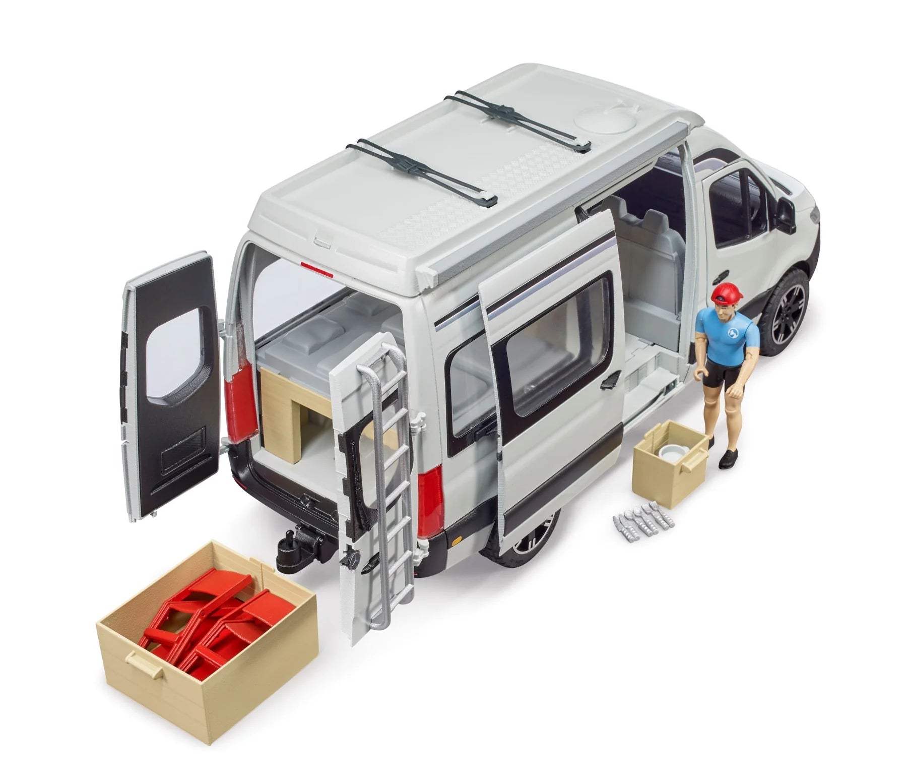 Bruder-MB Sprinter Camper with Driver-02672-Legacy Toys