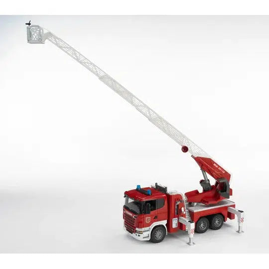 Bruder-Scania Fire Engine w/ Water Pump and Light & Sound-03591-Legacy Toys