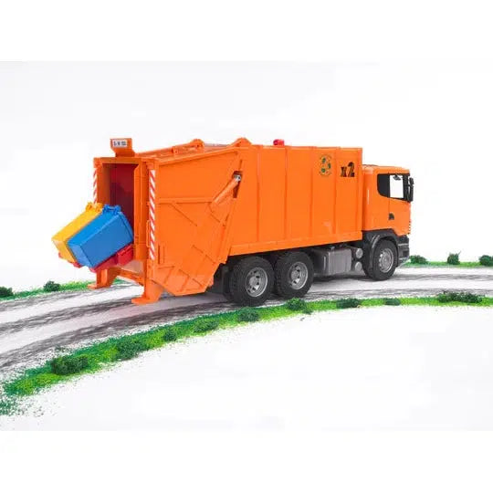 Bruder-Scania R-Series Garbage Truck-03560-Legacy Toys