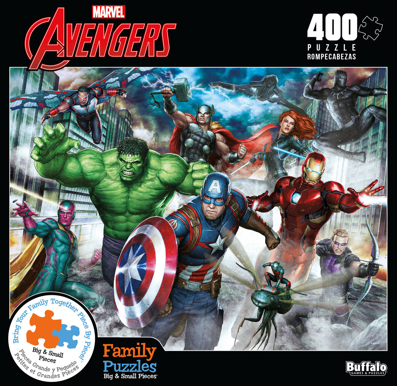 Buffalo Games - Marvel - Assemble! - 400 Piece Jigsaw Puzzle