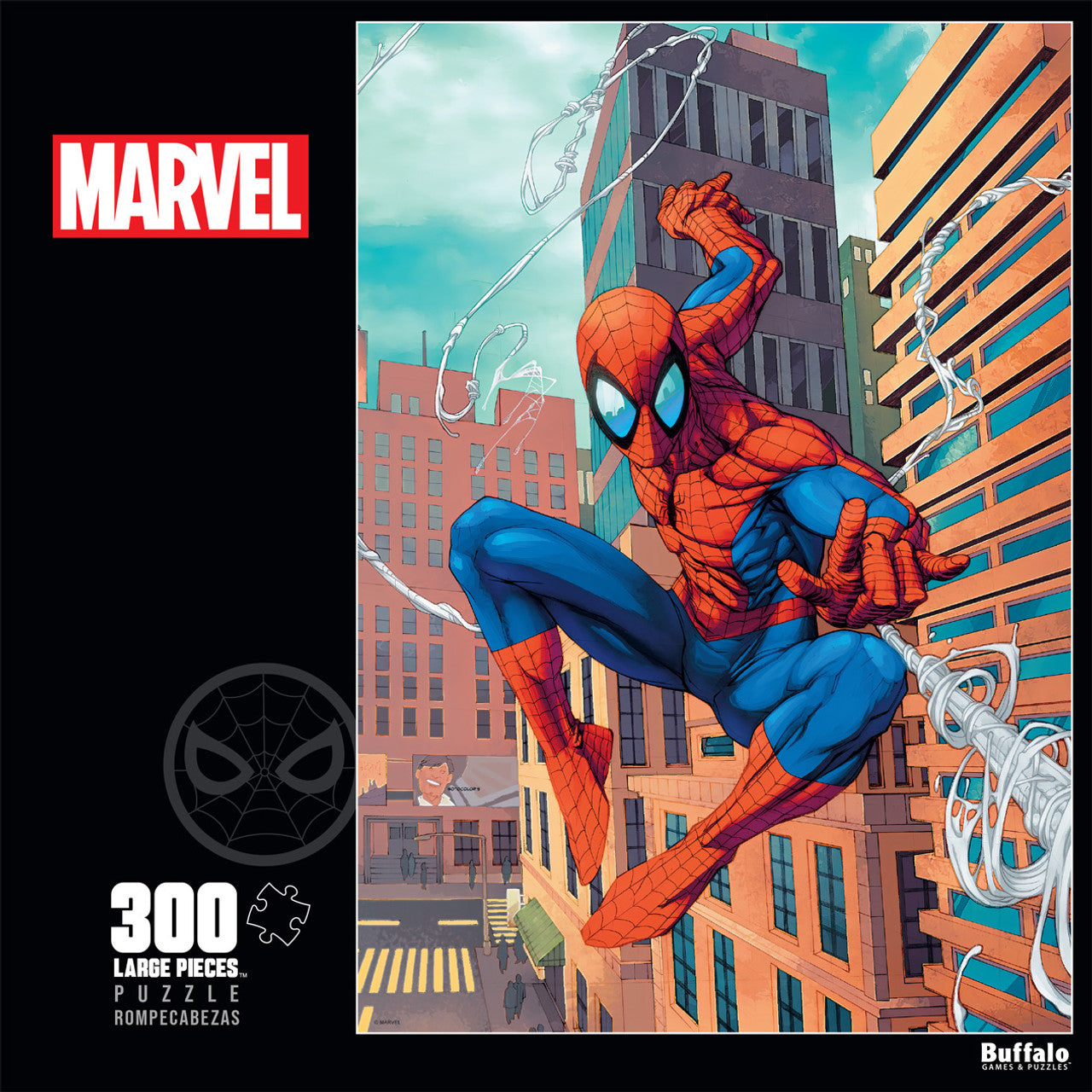 Marvel Age Spider-Man #18 300 Piece Puzzle Buffalo Games