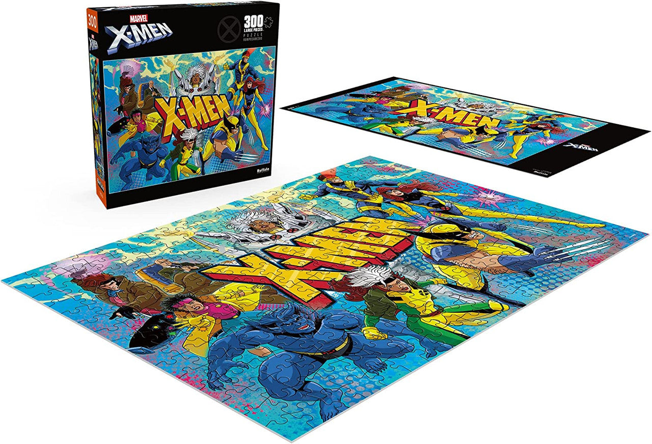 Buffalo Games-Marvel: X-Men - 300 Large Piece Puzzle-2596-Legacy Toys