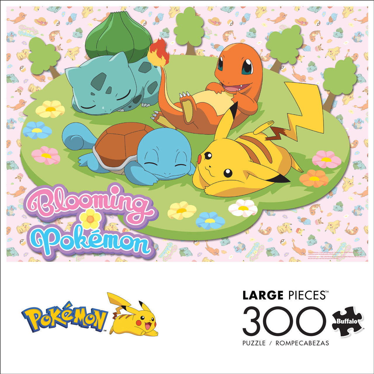 Buffalo Games-Pokémon - Blooming Pokémon - 300 Piece Puzzle-22403-Legacy Toys