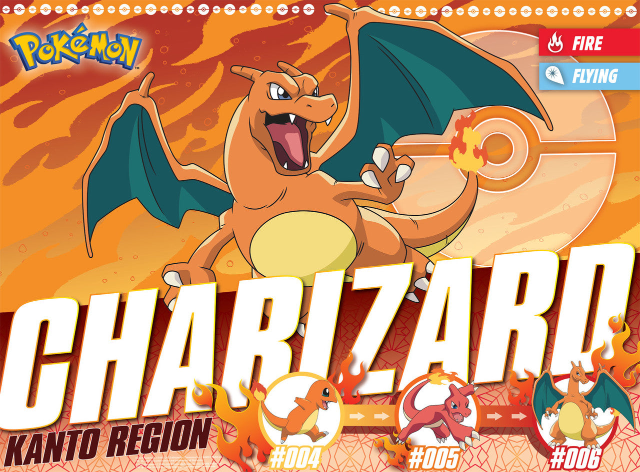 Buffalo Games-Pokémon: Charizard - 1000 Piece Puzzle-11796-Legacy Toys