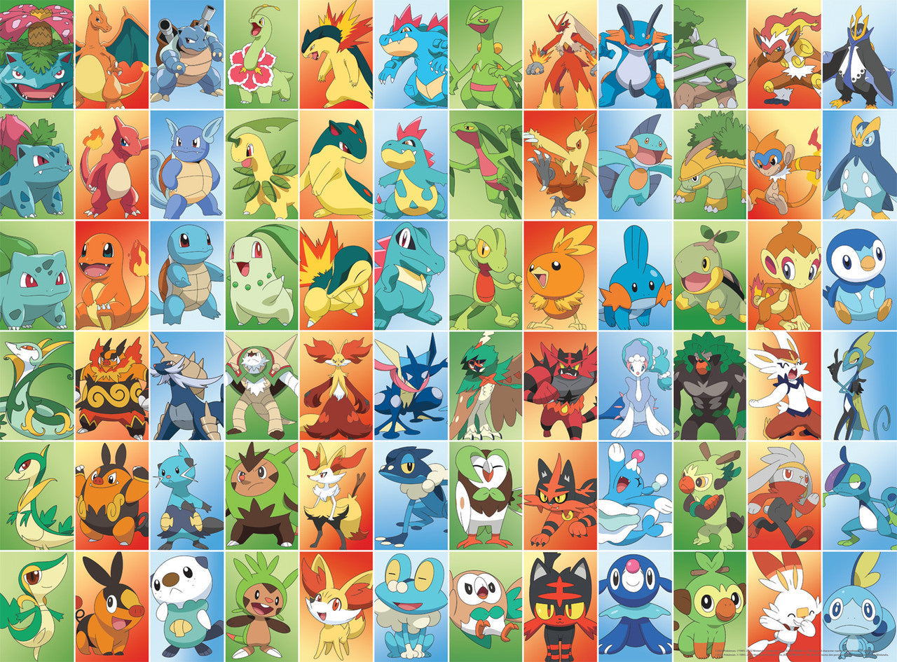 Pokemon: Jigsaw Puzzle - Pokemon Art Crystal - Best Partner (1000 Pieces)