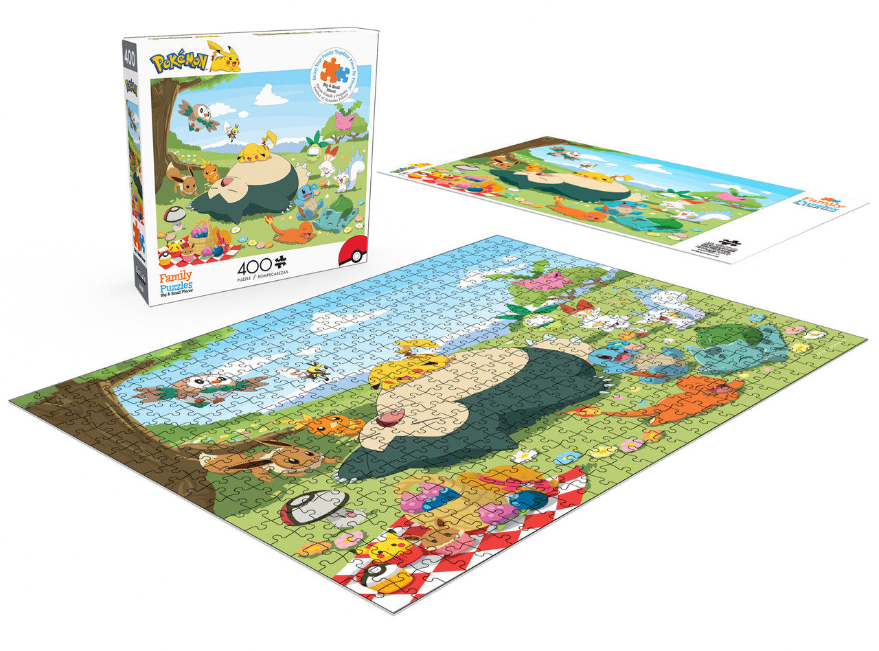 Buffalo Games-Pokémon Picnic - 400 Piece Puzzle-22001-Legacy Toys