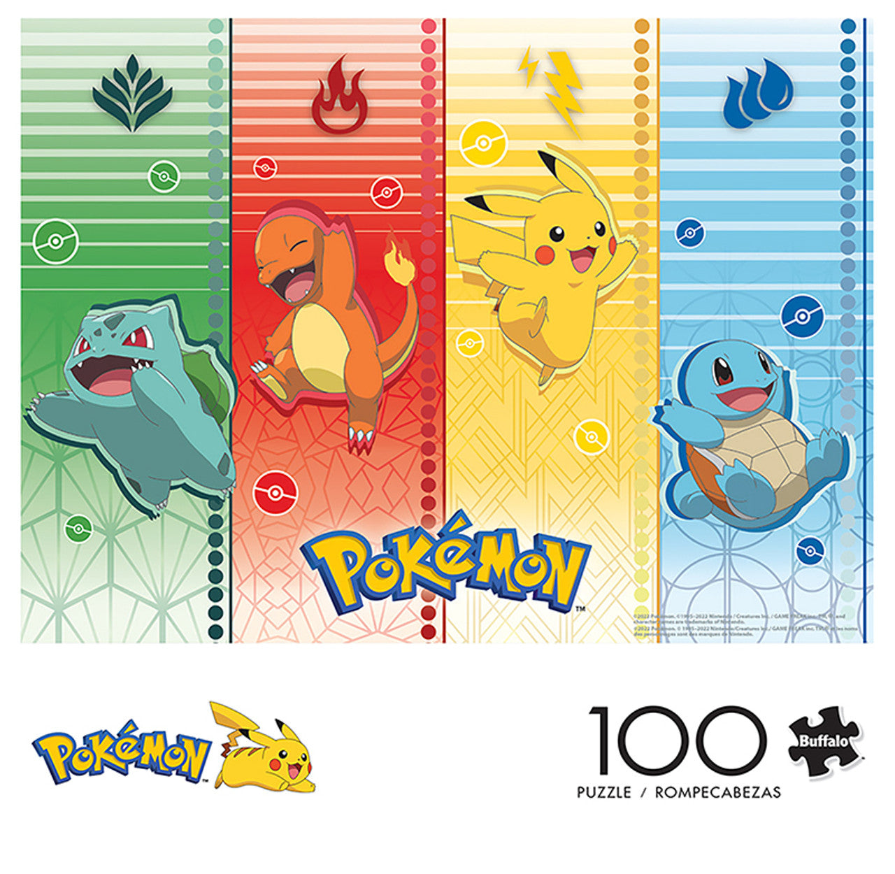 Buffalo Games-Pokémon Sports - 100 Piece Puzzle-4827-Legacy Toys