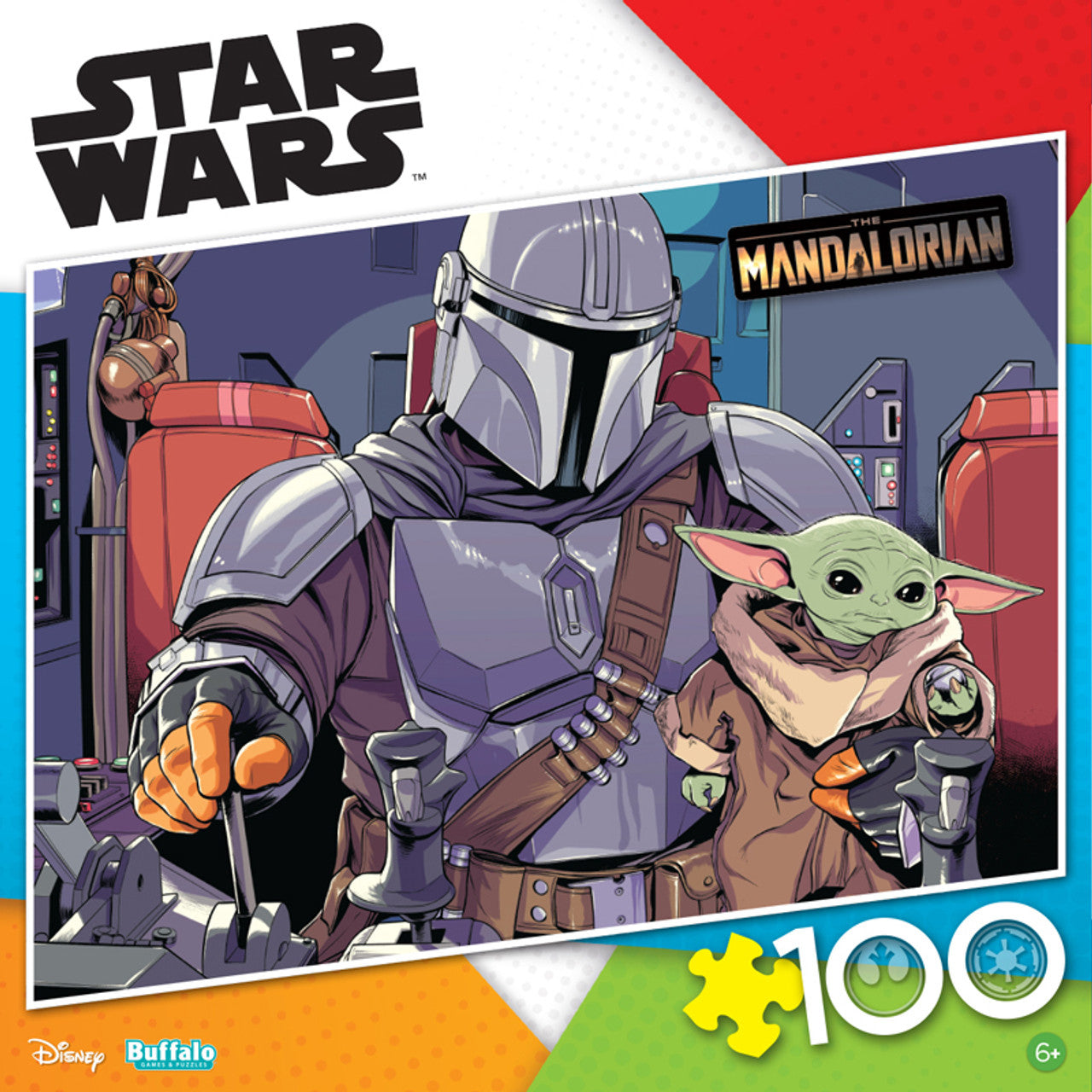 Buffalo Games-Star Wars: The Mandalorian: The Child - 100 Piece Puzzle-4811-Legacy Toys