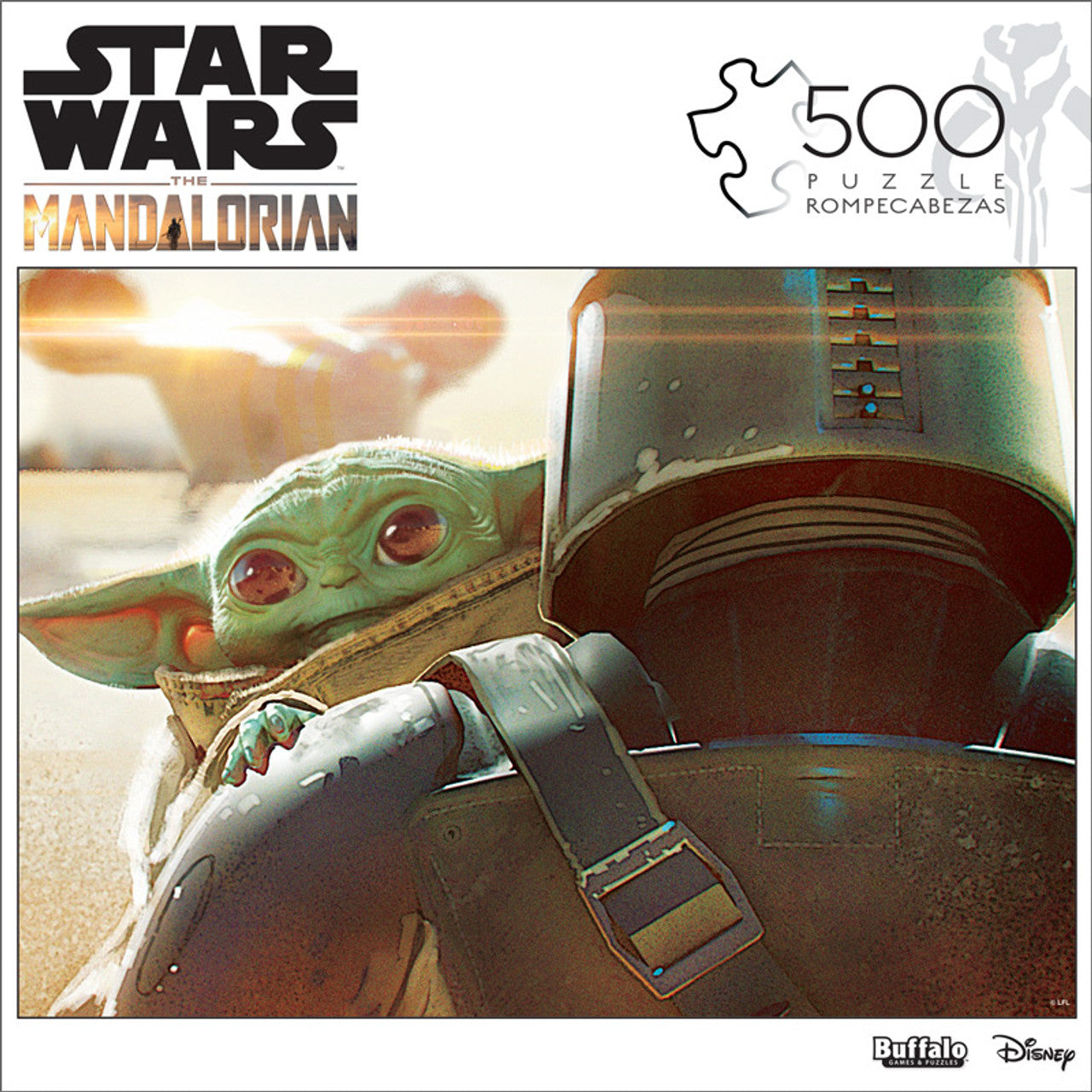Buffalo Games-Star Wars: The Mandalorian: The Child - 500 Piece Puzzle-3368-Legacy Toys