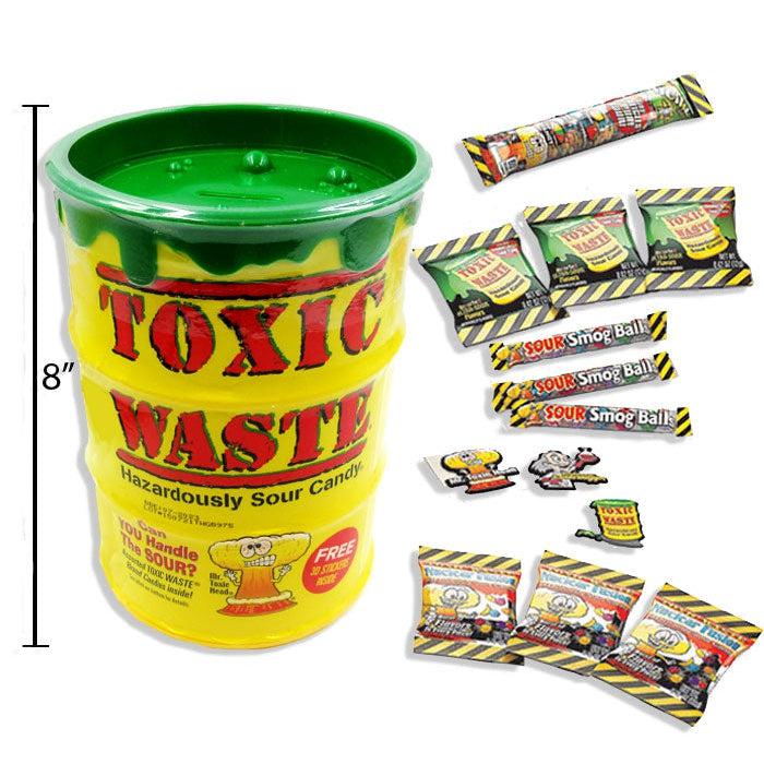 Candy Dynamics-Toxic Waste Giant Bank 5.86 oz.--Legacy Toys