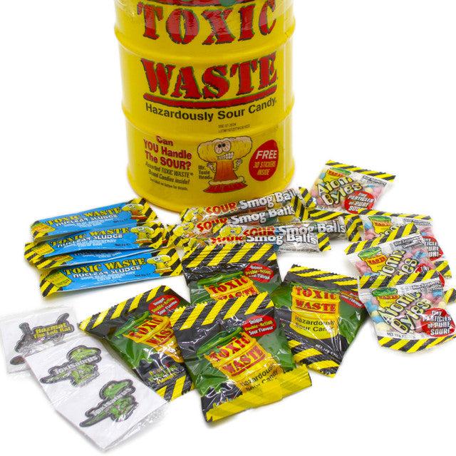 Toxic Waste Sour Candy Bank 3 Oz