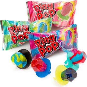 Candyology-Ring Pop 0.5 oz. Assorted Flavors-400180-Legacy Toys