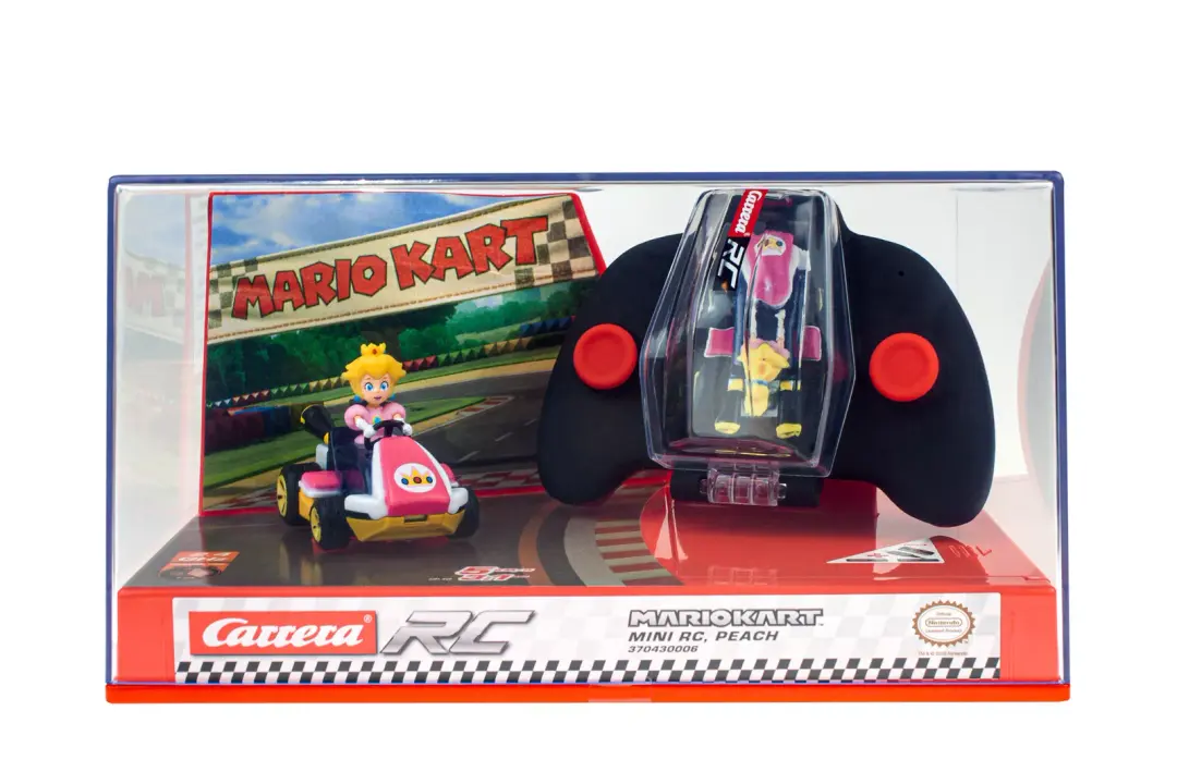 Carrera First Mario Kart Racing Set - Featuring Mario And Peach