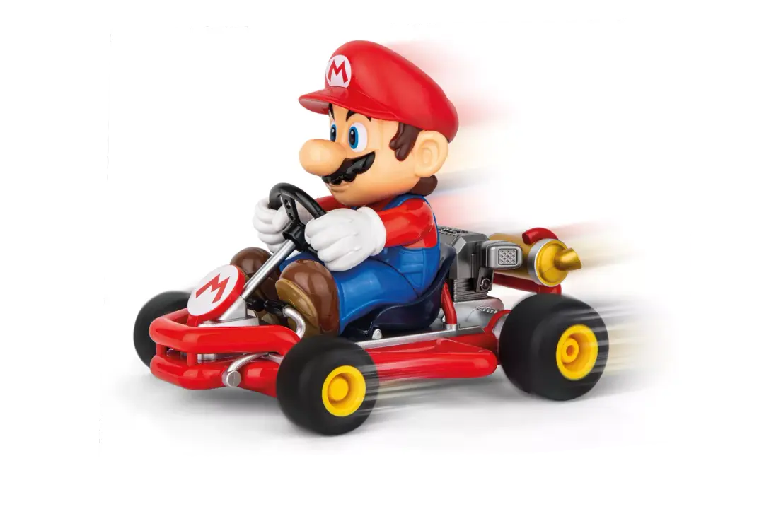 Carrera-2.4GHz Mario Kart Pipe Kart, Mario-CARR370200989-Legacy Toys