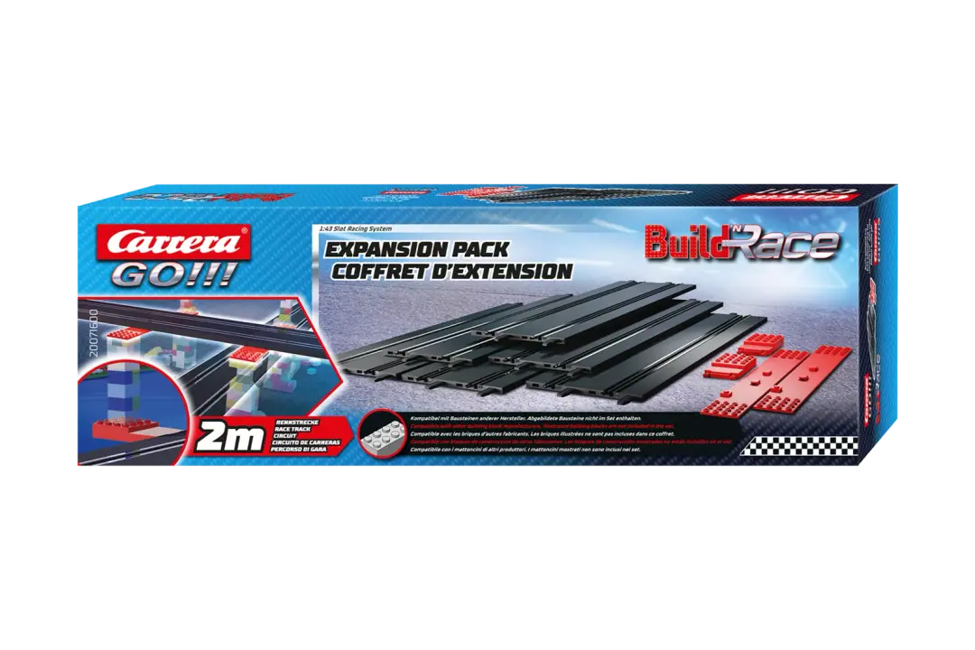 Carrera-Build N' Race Expansion Pack Slot Car Racing Track-CARR20071600-Legacy Toys