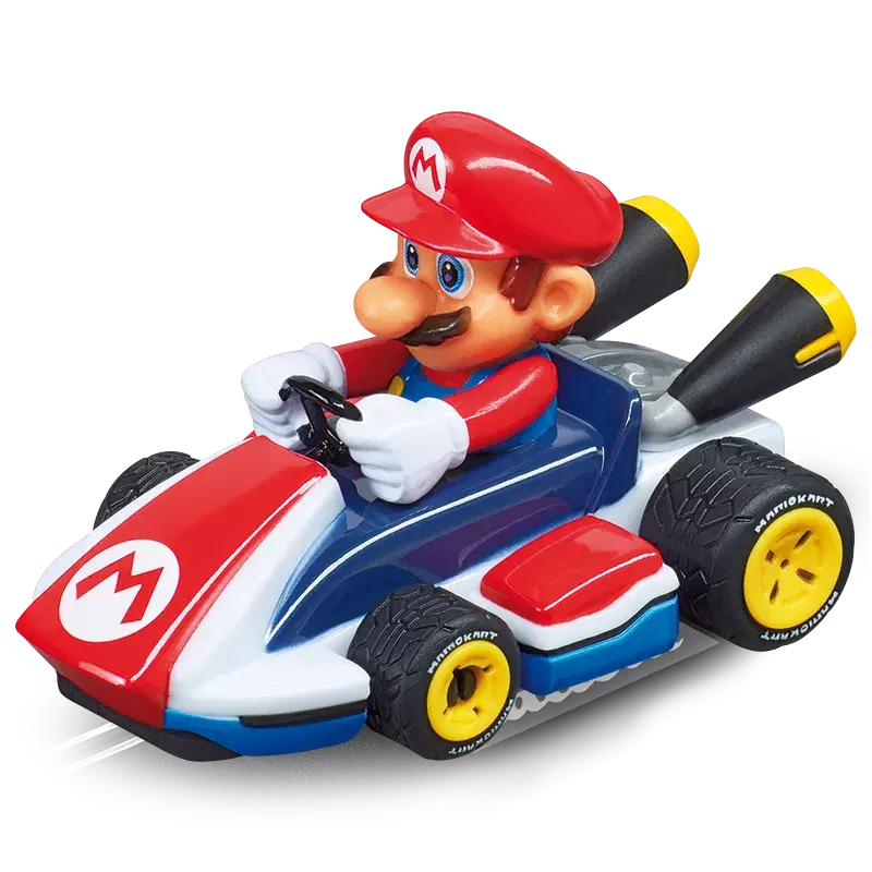 Carrera-Nintendo Mario Kart - Mario vs. Yoshi Beginner Slot Car Racing Set-CARR20063026-Legacy Toys