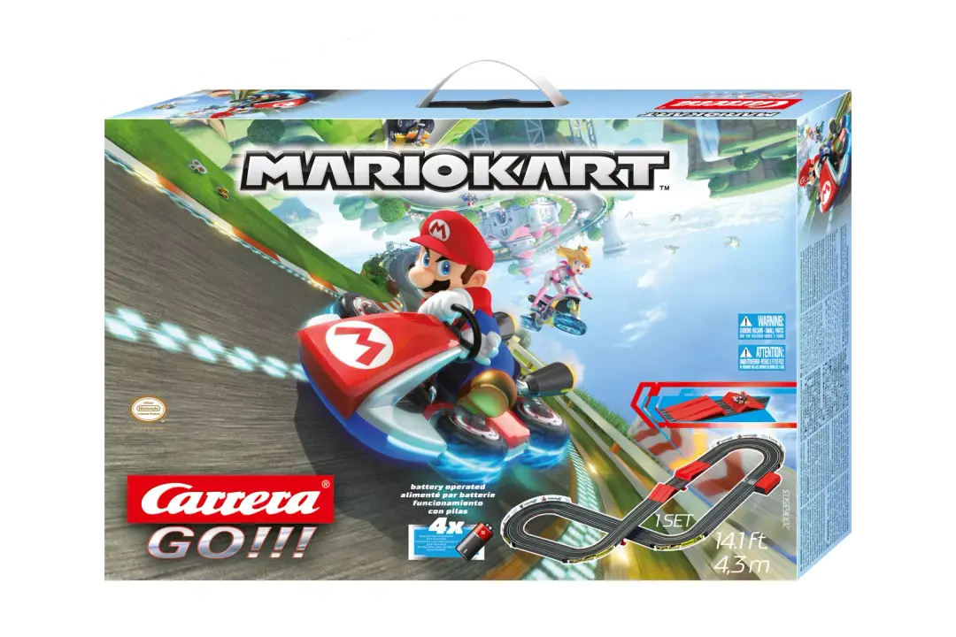 Carrera-Nintendo Mario Kart Slot Car Racing Set-CARR20063503-Legacy Toys