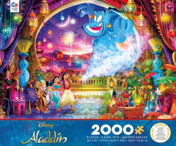 Ceaco-Disney - Aladdin - 2000 Piece Puzzle-3502-11-Legacy Toys