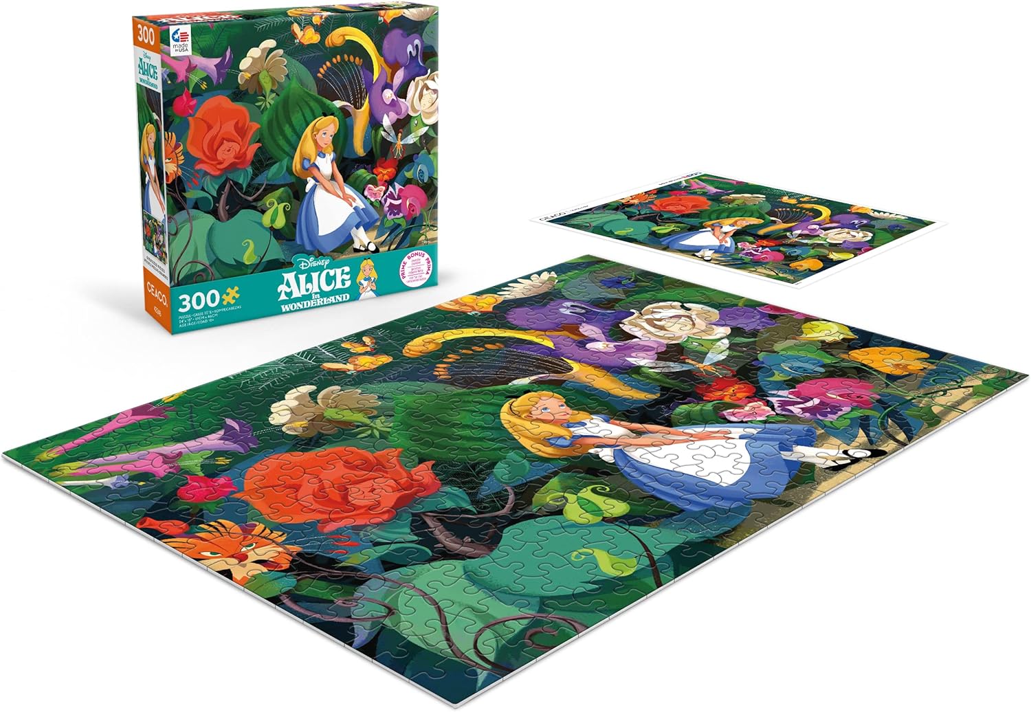 Ceaco-Disney - Alice in Wonderland - 300 Piece Puzzle-2246-16-Legacy Toys