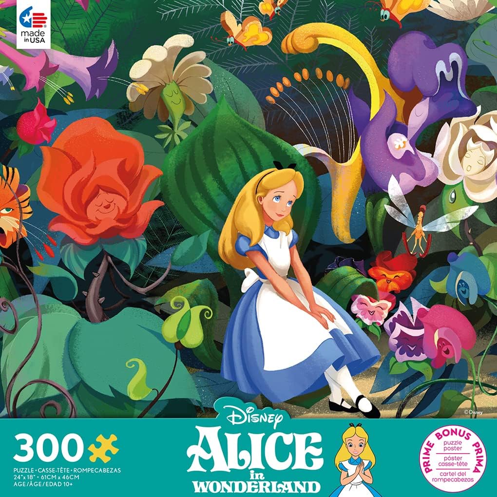 Ceaco-Disney - Alice in Wonderland - 300 Piece Puzzle-2246-16-Legacy Toys