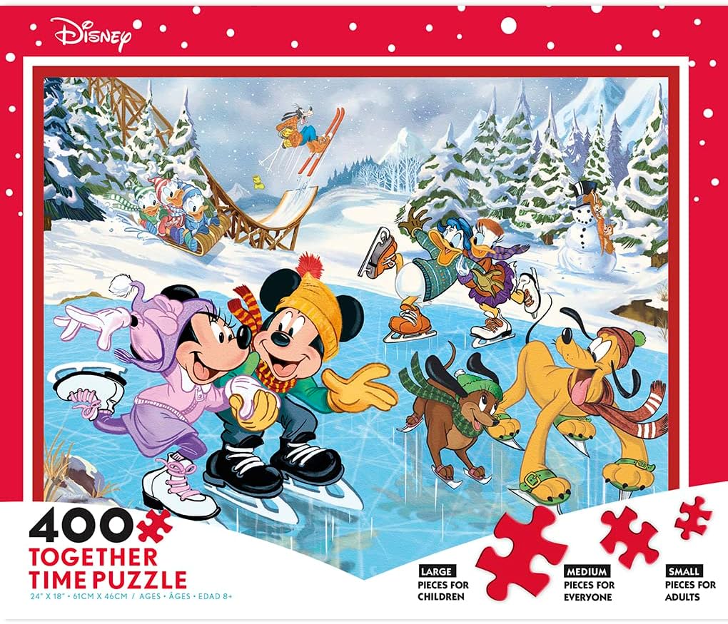 Mickey Mouse Jigsaw Puzzles for Adults Educational Toys 1000 Pieces Puzzle  Disney Princess Kids Toys Christmas