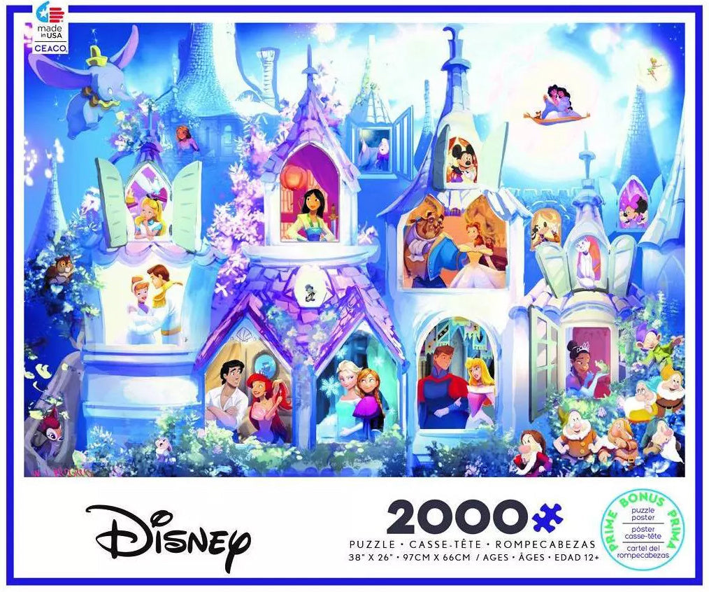 Disney - Princess Castle - 2000 Piece Puzzle