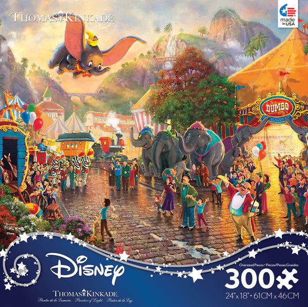 Thomas Kinkade Disney - Mickey and Minnie in Paris - 300 Oversized Piece  Puzzle