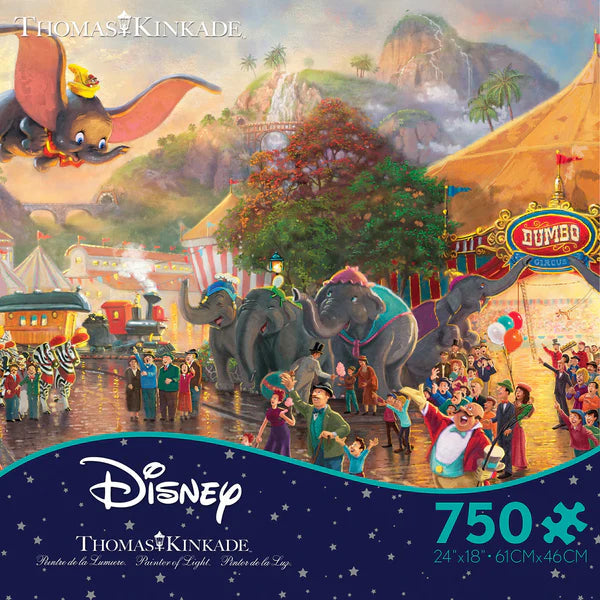Ceaco-Thomas Kinkade Disney - Dumbo - 750 Piece Puzzle-2903-19-Legacy Toys