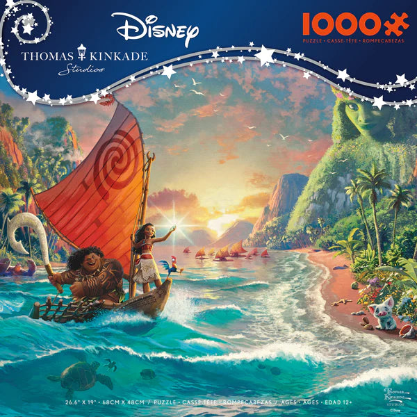 Puzzle Thomas Kinkade: Disney: Aladdin, 1 000 pieces