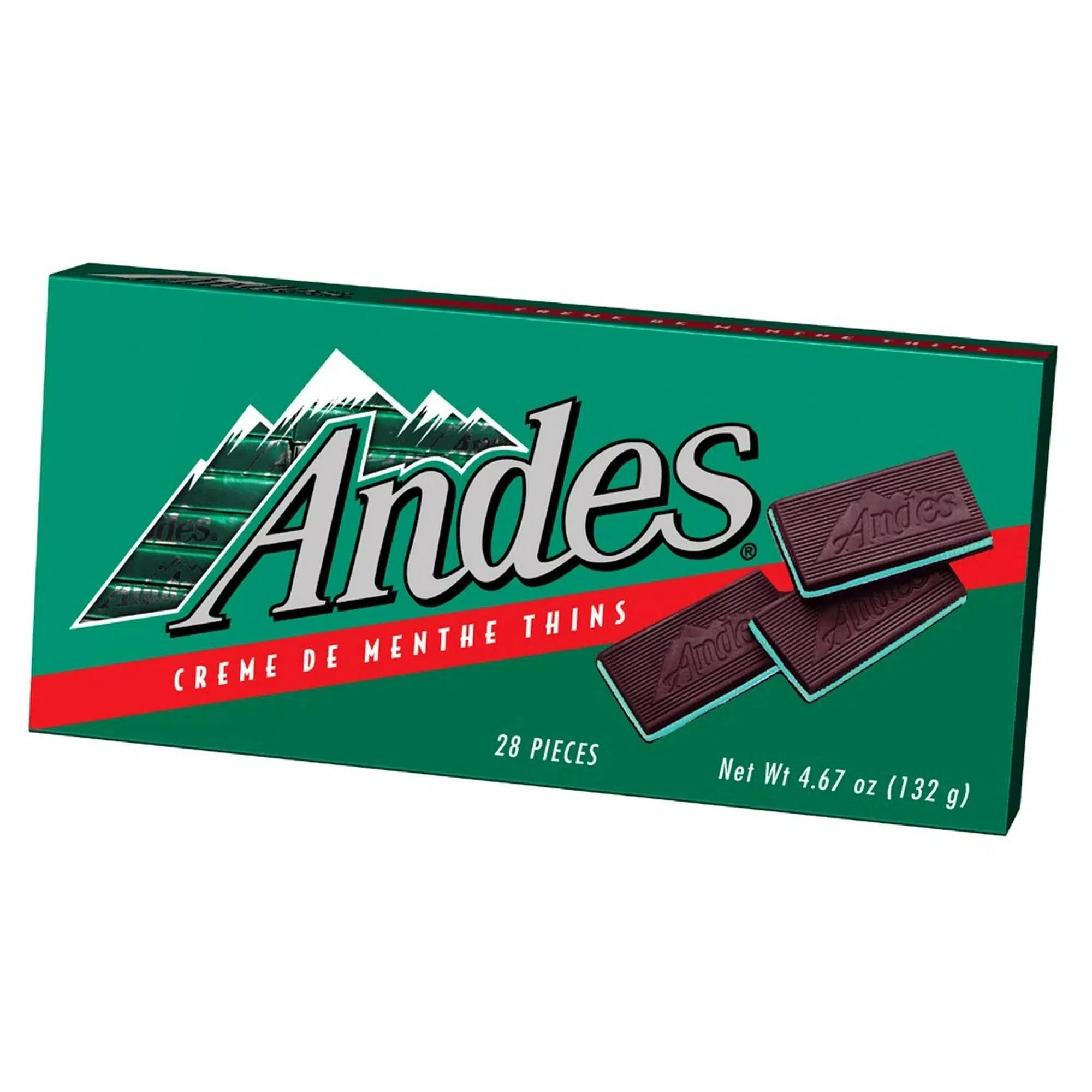 Charms-Andes Crème De Menthe Thins 4.67 oz. Box-15341-Single-Legacy Toys