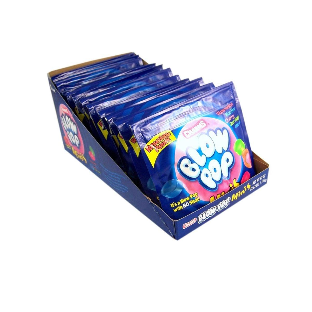 Charms-Blow Pops Minis 3.5 oz.-3552-Box of 12-Legacy Toys