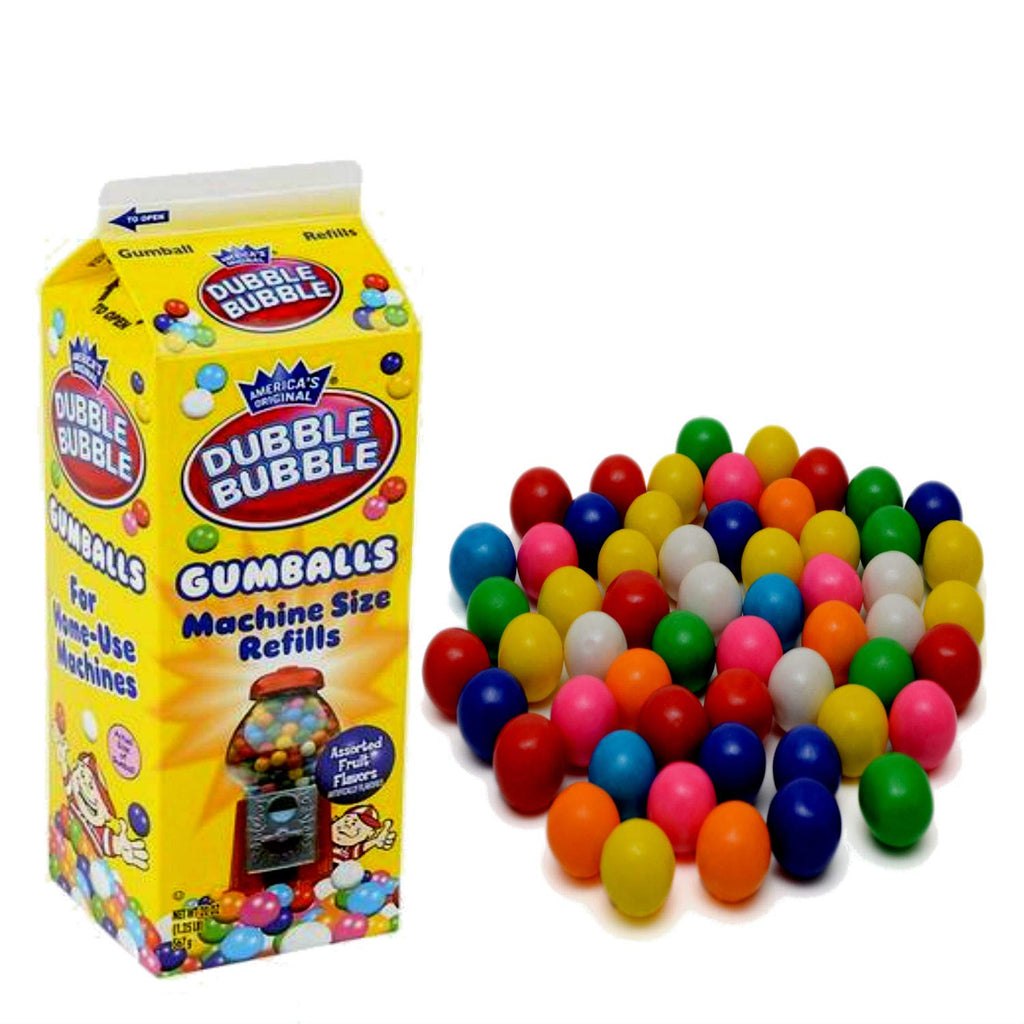 Charms-Dubble Bubble Gumballs Refill for Machines 20 oz. Box--Legacy Toys