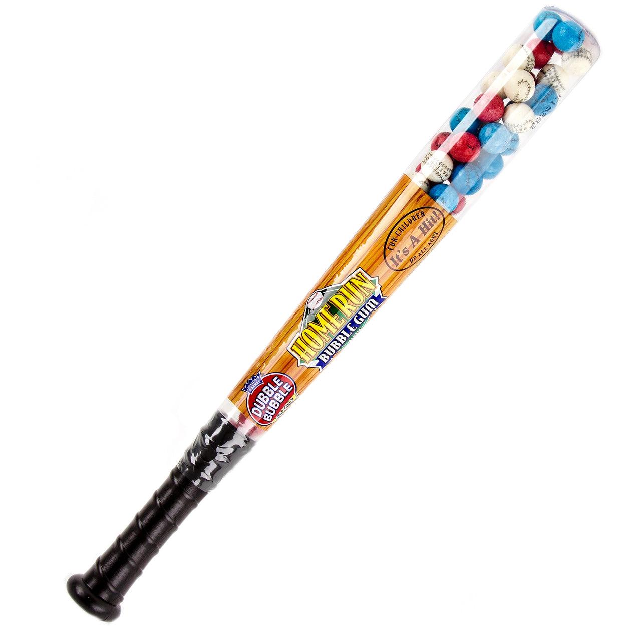 Charms-Dubble Bubble Homerun Baseball Bat With Gumballs 6.6 oz.-91766-Single-Legacy Toys