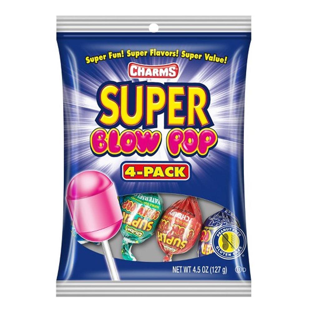 Charms-Super Blow Pop 4.5 oz. Peg Bag-04056-Single-Legacy Toys