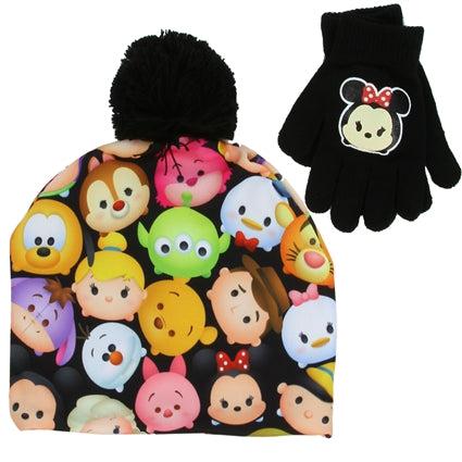 Childrens Apparel-TSUM TSUM Girls Winter Hat & Gloves Set-TTF66463-Legacy Toys