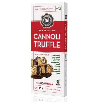 Chocolate Chocolate-CCC Milk Chocolate Cannoli Truffle Bar-00855-Legacy Toys