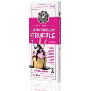 Chocolate Chocolate-CCC Milk Chocolate Happy Birthday Truffle Bar-00850-Legacy Toys