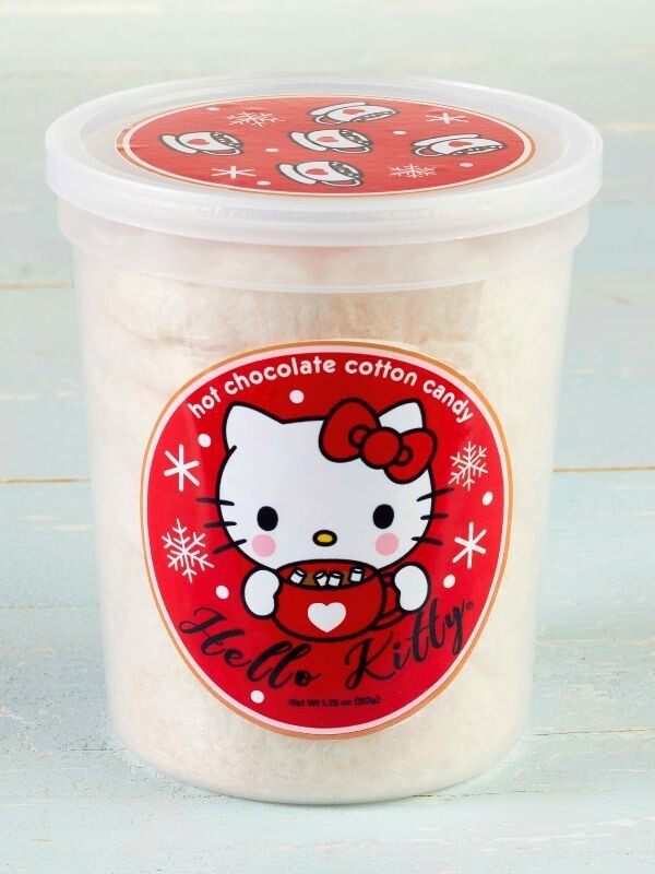 Chocolate Storybook-Hello Kitty Holiday Hot Chocolate Gourmet Cotton Candy-CSB-HKHHC-Legacy Toys