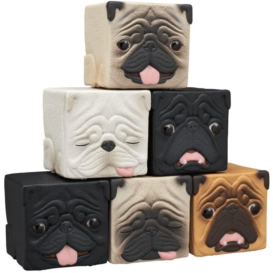 Clever Idiots-Kitan Club - Pug Cube Dog Blind Box - Assorted Styles-KC-016-Legacy Toys