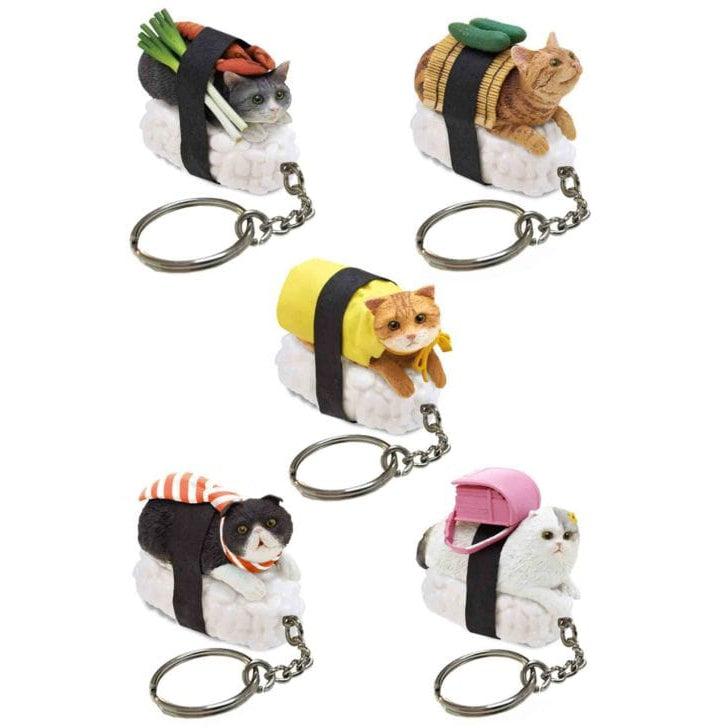 Clever Idiots-Sushi Cat (Nekozushi) Keyring Blind Box Series 1-CI-005-Legacy Toys